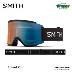 25-26 SMITH �X�~�X SQUAD XL 010275070 Black �N���}�|�b�v�����Y Pro���� �X�m�[�S�[�O�� ���K�i