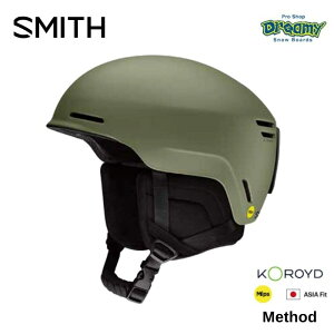25-26 SMITH X~X METHOD MIPS 01027642mfg Matte Fatigue Green Koroyd AWAtBbg S/M/L Xm[wbg Ki
