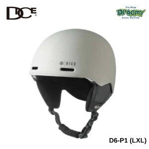 25-26 DICE �_�C�X D6-P1 D6LXL_WGRY L,XL/59-62cm �W���p���t�B�b�g���f�� FIDLOCK SNAP �Ōy�� ������ �X�m�[�w�����b�g ���K�i