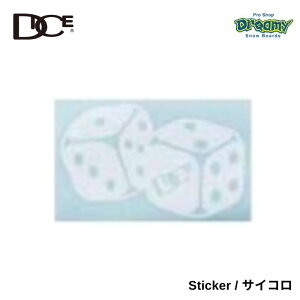 25-26 DICE _CX Sticker TCR 150×91mm zCg XebJ[ { Ki