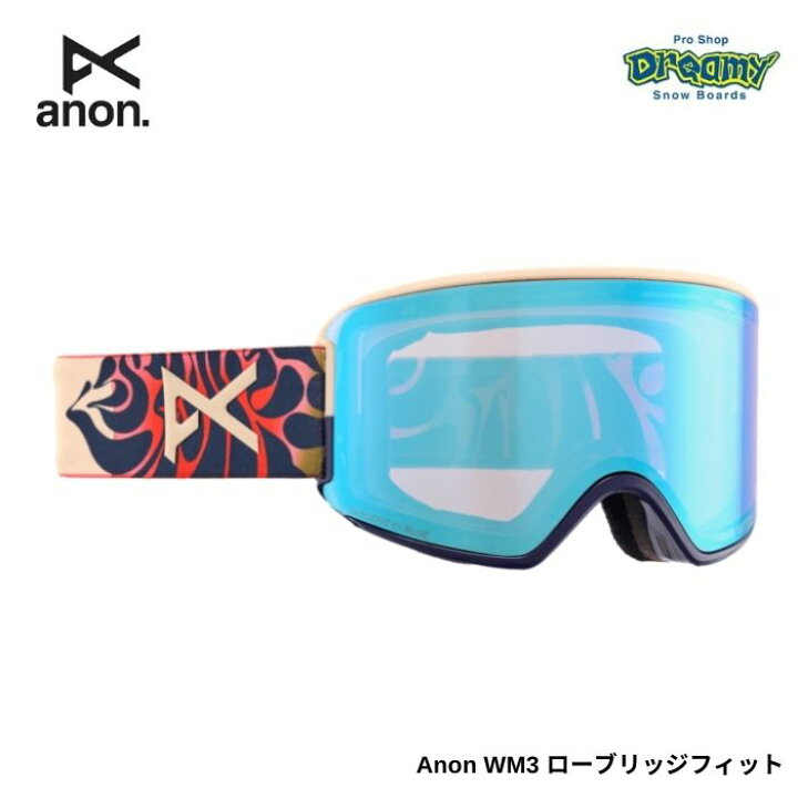 楽天市場】anon アノン WM3 ローブリッジフィット ゴーグル ボーナス 