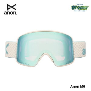 25-26 ANON アノン M6 3054610E1R Oat/Perceive Variable Blue ローブリッジフィット ボーナスレンズ/MFIフェイスマスク付属 スノーゴーグル 正規品