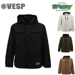 VESP ׃Xv TWOWAY MILITALY SHIRTS JACKET 2 VPMJ1033 Xm[{[hEFA WPbg 22-23 Ki