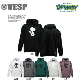 VESP べスプ PEANUTS COLLABORATION SILHOUETTE PRINT PARKA SNMS2020 パーカー 防水 コラボレーションモデル 22-23 正規品