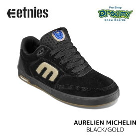 etnies エトニーズ AURELIEN MICHELIN 441020154970 BLACK/GOLD スケートシューズ スニーカー スケートボード 正規品