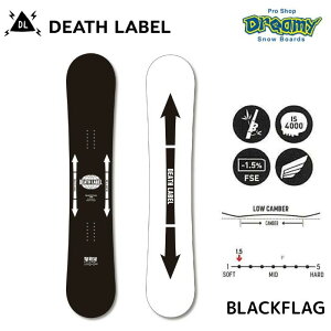 24-25 DEATH LABEL fX[x BLACK FLAG 137/142/148/151/154 LOW CAMBER Xm[{[h 2025f Ki