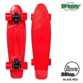 Penny ペニースケートボード 新色 22インチ クラシックスシリーズ BLAZE RED 0PCL9-202 プラスティック素材 ウィール59mm Abec7 正規品