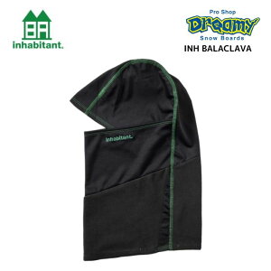 inhabitant �C���n�r�^���g NECKWERE INH BALACLAVA ISM23NW50 �o���N���o BLACK ���S �~ 2024���f�� ���K�i
