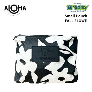 ALOHA COLLECTION AnRNV Small Pouch FALL FLOWE UBTSP0109BLSA hHobO