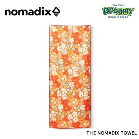 NOMADIX ノマディックス THE NOMADIX TOWEL ノマディックスタオル HulaOrange 1700010178241 ヨガマット アウトドア フィットネス ビーチタオル 吸水性 速乾性 正規品