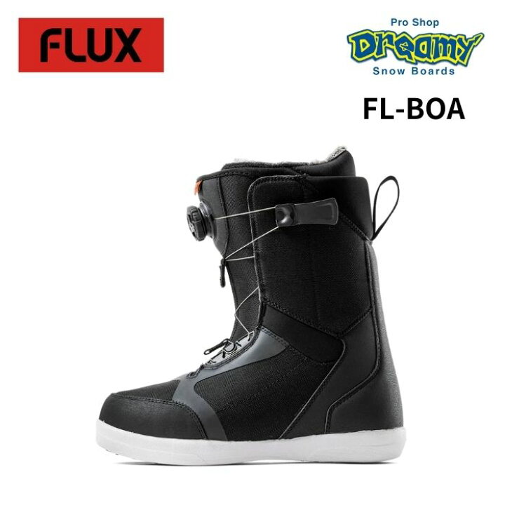 楽天市場】23-24 FLUX フラックス FL-BOA BLACK/WHITE フリーライド 