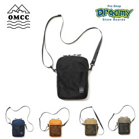 OMCC オーエムシーシー MINI SHOULDER OMC-MS0003 ショルダーバッグ メッシュポケット ジップポケット 撥水加工 薄型デザイン 正規品