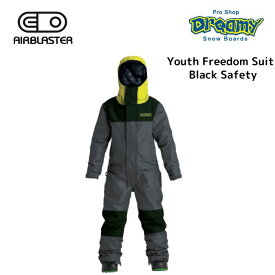 23-24 AIRBLASTER エアーブラスター AB24KS1-130 Youth Freedom Suit Black Safety ウェア スノーボード 2024モデル 正規品