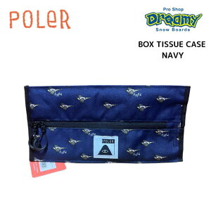 POLER |[[ BOX TISSUE CASE eBbVP[X 233mcv0113 0600223FWD0314 NAVY AEghA S 2023H Ki
