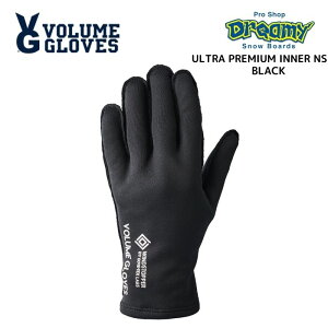 VOLUME GLOVES {[O[u ULTRA PREMIUM INNER NS GI05G BLACK Xm[O[u 23-24f Ki