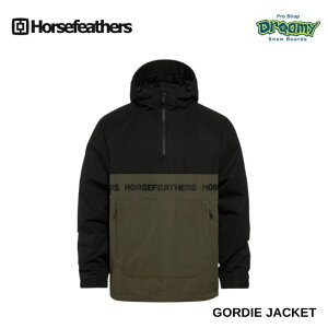 25-26 Horsefeathers �z�[�X�t�F�U�[�Y GORDIE JACKET OM322J black/olive night ���[�Y�t�B�b�g �X�m�[�E�F�A �W���P�b�g �����Y ���K�i