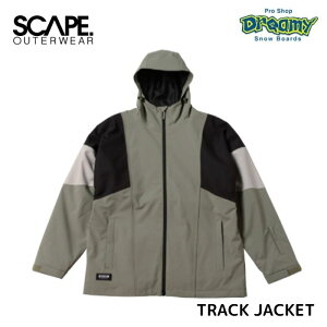 24-25 SCAPE GXP[v TRACK JACKET 711-243-04 LIGHT KHAKI Xm[WPbg EFA ϐ10000mm 2LAYER Ki