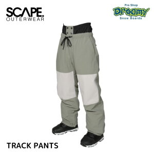 24-25 SCAPE GXP[v TRACK PANTS 711-243-33 LIGHT KHAKI/LIGHT SAND Xm[pc EFA ϐ10000mm 2LAYER Ki