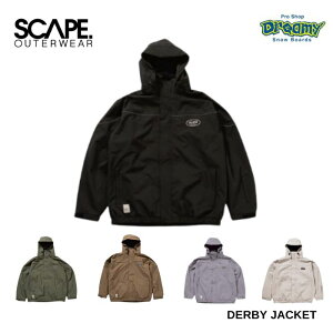 25-26 SCAPE GXP[v DERBY JACKET 711-253-04 ϐ20000mm 2C[ WPbg Xm[{[hEFA Ki