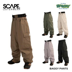 25-26 SCAPE GXP[v BAGGY PANTS 711-253-33 ϐ20000mm 2C[ pc Xm[{[hEFA Ki