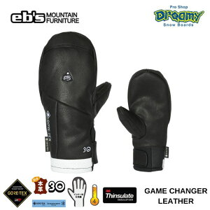 24-25 eb's GrX GAME CHANGER LEATHER Q[`FW[U[ 4400001 BLACK Xm[~g 5{wCi[ O[u[V Xm[O[u 2025f Ki