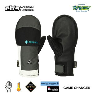 25-26 eb's GrX GAME CHANGER Q[`FW[ 4500002 CHARCOAL Xm[~g GORE-TEX ۉ h3LAYER Xm[O[u Ki