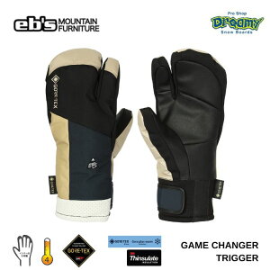 25-26 eb's GrX GAME CHANGER TRIGGER Q[`FW[gK[ 4500003 BEIGE/BK 3{w GORE-TEX ۉ h3LAYER Xm[O[u Ki