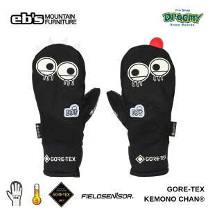 25-26 eb's GrX GORE-TEX KEMONO CHAN SAebNX Pm` 4500014 BLACK h3LAYER ~g Xm[O[u Ki