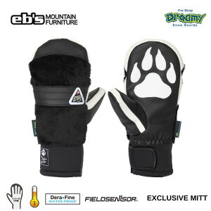 25-26 eb's GrX EXCLUSIVE MITT GNXN[Vu~bg 4500018 BLACK FUR h  ~g Xm[O[u Ki