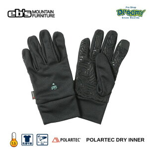 25-26 eb's GrX POLARTEC DRY INNER |[ebN hCCi[ 4500038 BK/BK ۉ ʋC p[hC ^b`pl\ Ki
