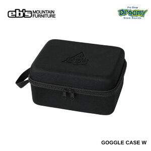 25-26 eb's GrX GOGGLE CASE W S[OP[X W 4500365 BLACK W21×H12×D16cm Ki
