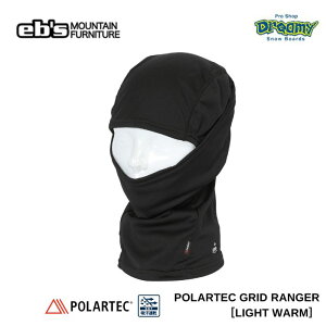 25-26 eb's GrX POLARTEC GRID RANGERmLIGHT WARMn |[ebN ObhW[ CgEH[ 4500403 BLACK ۉ ʋC ̐^ ڏoX Ki