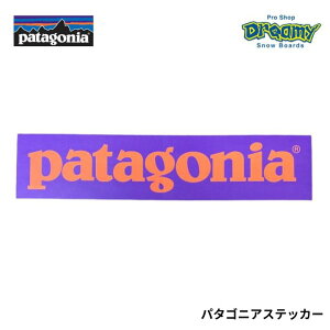 patagonia p^SjA 194900 STICKER XebJ[ 19.5cm×4cm S V[ Ki
