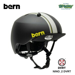 BERN o[ NINO_2 DVRT wbg BEBB32 MATTE BLACK RACING STRIPE qp US FIT XP[g{[h Xm[{[h Ki