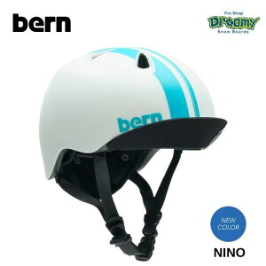 BERN o[ NINO wbg BEVJB MATTE WHITE RACING STRIPE qp US FIT XP[g{[h Xm[{[h Ki