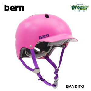 BERN o[ BANDITO wbg BEBB03E SATIN PINK qp US FIT XP[g{[h Xm[{[h Ki