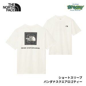 THE NORTH FACE �m�[�X�t�F�[�X �V���[�g�X���[�u�o���_�i�X�N�G�A���S�e�B�[ NT32446 �z���C�g2�EW2 �����Y T�V���c ������ ���S ���K�i