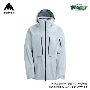 BURTON o[g Y [ak]zo[ GORE-TEX C-Knit 3L Xgb` WPbg 100131D27 Gray Cloud Lk y Xm[{[h EFA Ki