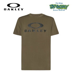 OAKLEY オークリー ENHANCE QD SS TEE O BARK EVO2. FOA405179-75H Night Olive Tシャツ 半袖 吸汗速乾 UPF50+ 4WAYストレッチ 抗菌防臭 ロゴ 正規品