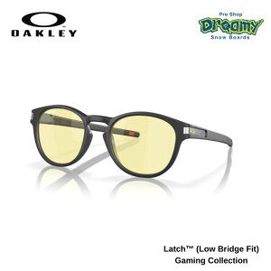 OAKLEY �I�[�N���[ Latch (Low Bridge Fit) Gaming Collection 934952 OO9349-5253 Matte Carbon/Prizm Gaming ���M�����[�t�B�b�g ���[�u���b�W�t�B�b�g �Ռ��v���e�N�V���� �T���O���X ���K�i