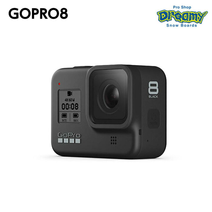 楽天市場】GoPro（ゴープロ） HERO8 Black ウェアラブルカメラ 防水  