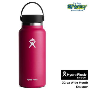 HydroFlask nChtXN 32oz Wide Mouth #5089025 Snapper 946ml XeX{g ^fM\ X|[cOK }C{g  8900180085221 Ki