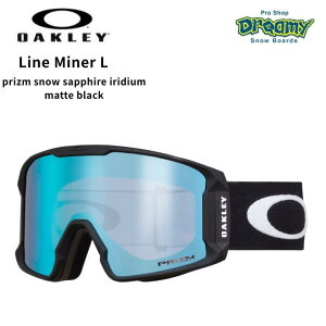 OAKLEY I[N[ Line Miner L OO70700401 prizm snow sapphire iridium matte black Xm[{[h S[O