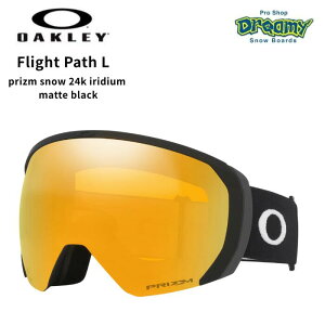 OAKLEY I[N[ Flight Path L tCgpXL 71107100 prizm snow 24k iridium Y matte black Xm[{[h S[O