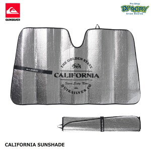QUIKSILVER NCbNVo[ CALIFORNIA SUNSHADE QSA242703 J[TVF[h ՔM ToCU[Œ T[tB AEghA }X|[c S Ki