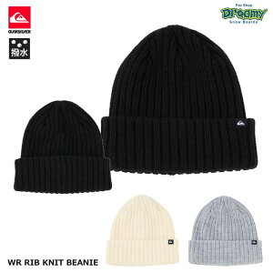 QUIKSILVER WR RIB KNIT BEANIE QBE254303 r[j[ H 2×2u҂ ܂Ԃ S sXl[ jbgLbv t[TCY NCbNVo[ Ki