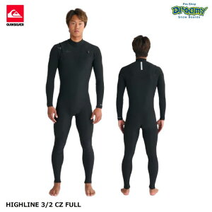 QUIKSILVER HIGHLINE 3/2 CZ FULL QWT251701 EFbgX[c tX[c `FXgWbvGg[ ŏʃf WptBbg NCbNVo[ Ki