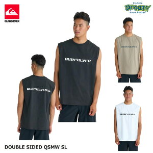 QUIKSILVER DOUBLE SIDED QSMW SL QLY261024 �T�[�t�^���N�g�b�v �ڐG�⊴ ���� UV�J�b�g 4WAY�X�g���b�` ���b�V���K�[�h ���S ���� �N�C�b�N�V���o�[ ���K�i