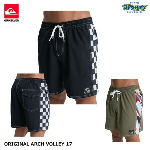 QUIKSILVER ORIGINAL ARCH VOLLEY 17 EQYJV04109 �{�[�h�V���[�c ���� �C���i�[�V���[�c�t�� 4WAY�X�g���b�` ���S ���� �X�C���E�F�A �N�C�b�N�V���o�[ ���K�i