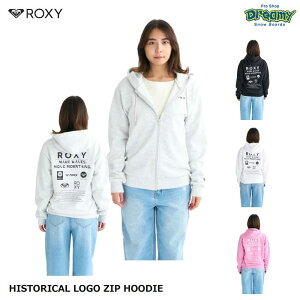ROXY HISTORICAL LOGO ZIP HOODIE RZP254027 t[fB[ WbvAbv JK[|Pbg obNvg qXgJ S p[J[ LV[ Ki